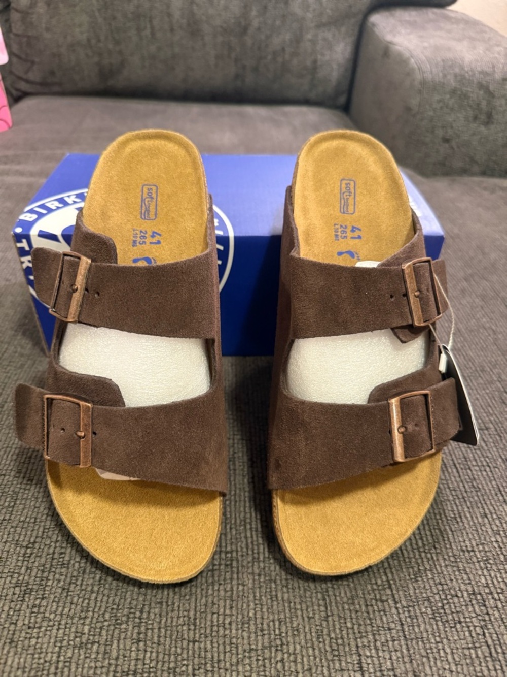 Birkenstock Arizona Mocha UNISEX EU 41 US MENS 8 WOMENS 10
NOT FOR SALE